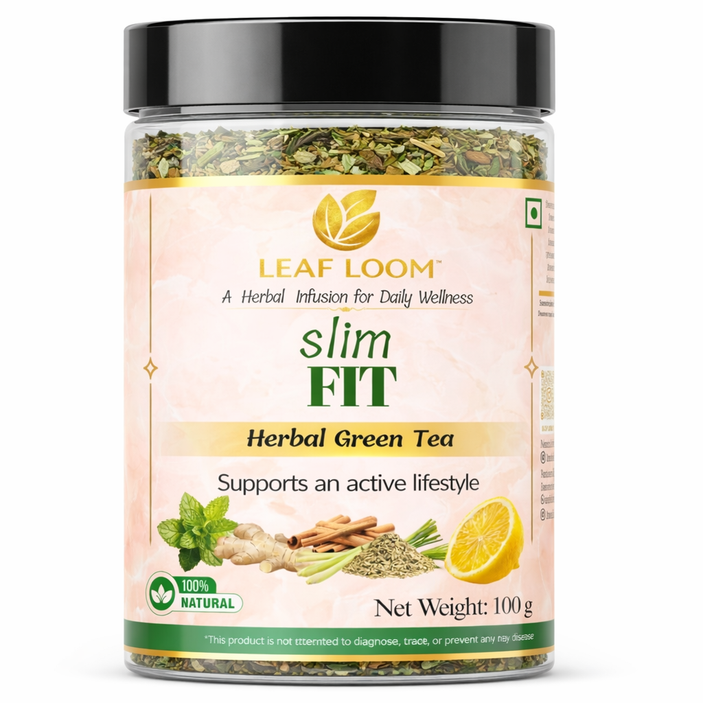 Slim Fit Green tea Jar (loose leaves and herbs)